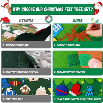 DIY Felt Christmas Tree