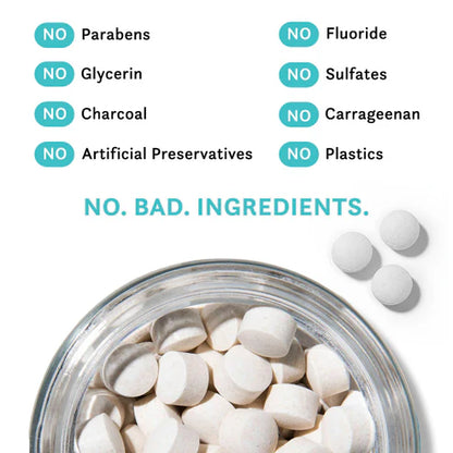 NOBS Toothpaste Tablets (62x per jar)