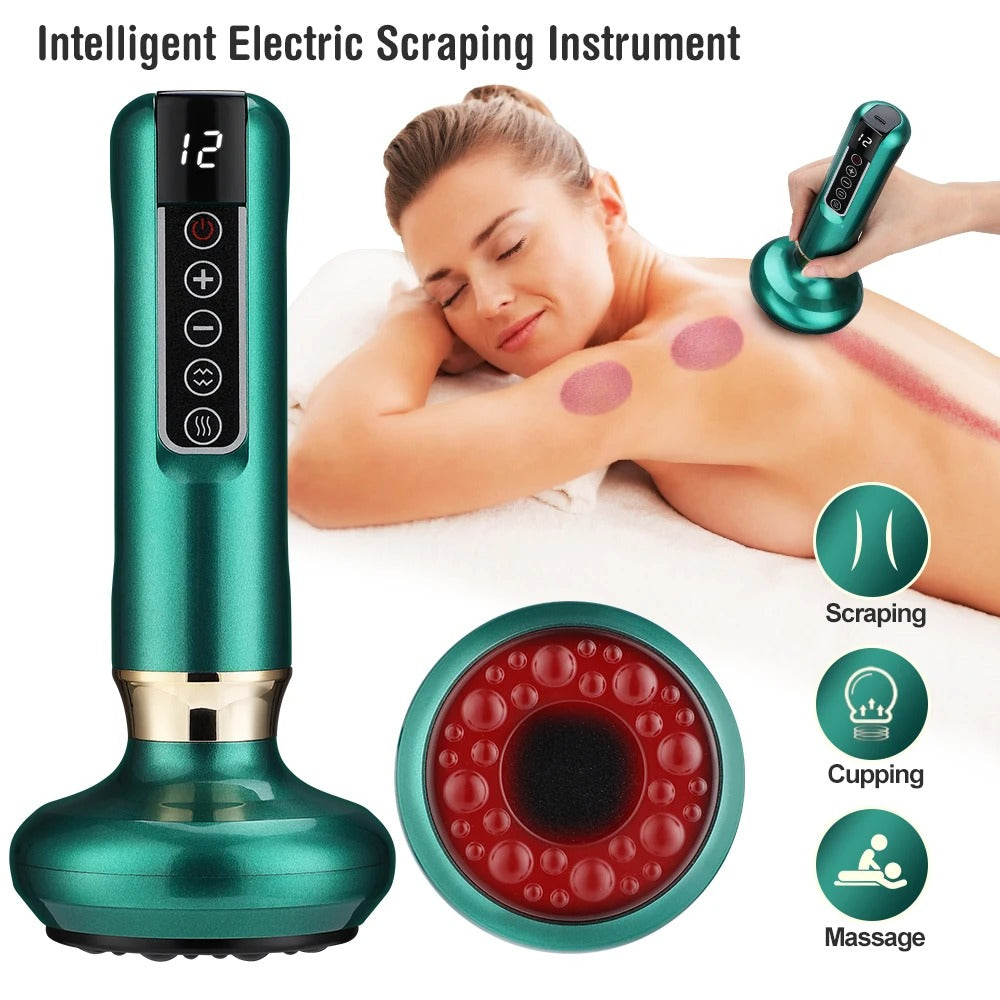 Infrared heating massager