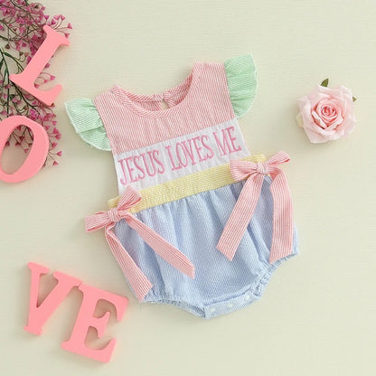 Jesus Loves Me Bubble Outfit